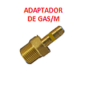 CONECTOR ADAPTADOR GAS 3/8 MACHO