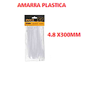 AMARRAS PLASTICA 300MM(30CM) INGCO / 100 UND (HCT3002)