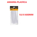 AMARRAS PLASTICA 600MM(60CM) INGCO / 100 UND (HCT6001)
