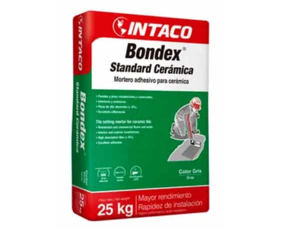 BONDEX  STANDARD 25 KG INTACO ( iva 5%)