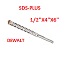 BROCA SDS-PLUS DEWALT 12MM ( 1/2 ) ROTOMARTILLO