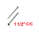 CLAVOS 1 1/2" CON CABEZA  ( 11/2 X 14 ) ( 40 X 2.15