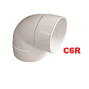 CODO REFORZADO 160 X 90