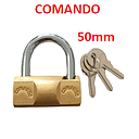 CANDADO   50MM BARRIL TIPO/VIRO COMANDO