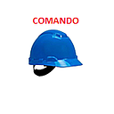 CASCO PROTECTOR AZUL COMANDO