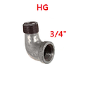 CODO CACHIMBA DE 3/4 HG *****