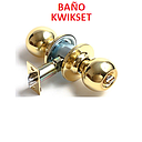 CERRAD. BAÑO DORADO KWIKSET L170852 POLO