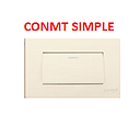 CONMUTADOR SIMPLE 125/250V MARFIL AQUA MAVIJU (10 años garantía fab)