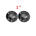 SOPORTE CROMADO "1" TUBO CORTINA (PAR)