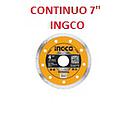 DISCO DIAMANTE 7" CONTINUO PROF INGCO (DMD021802)