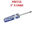 DESARMADOR ESTRELLA 3" X 5MM PRETUL