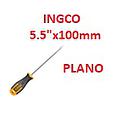 DESARMADOR PLANO 5.5" X 100 MM INGCO (HS685100)
