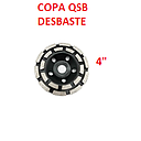 DISCO DESBASTE CONCRETO COPA DIAMANTADA "4"QSB
