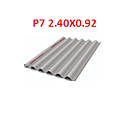PLACA ONDULADA  P7 / 2.40 X 0.92 - 8 PIES (5 MM)