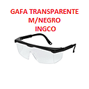 GAFAS SEGURIDAD TRANSPARENTE INGCO (HSG04)