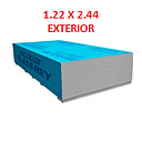 GYPSUM PLACA AZUL EXTERIOR  ( 1.22 X 2.44 MTS ) GLASSREY