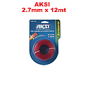 HILO NYLON REDONDO 2.7MM X 12 METROS (AKSI)