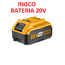 BATERIA 20V LI-ION INGCO (1 año garantía fab)