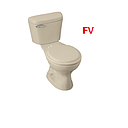 INODORO BONE ROMA / PALANCA ECONOMICO FV (110.1-BO)