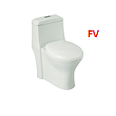 INODORO  BLANCO MESTRE/ PUSH BOTON  FV