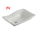 LAVABO BLANCO CARUSSO PARA MESON FV (E240-BL)