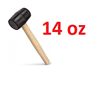 MAZO DE GOMA 14 ONZ