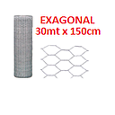 MALLA EXAGONAL 1.50 MTS DE ALTO ( 1/2" )