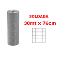 MALLA SOLDADA  76 CM ALTO  (2X1)  ***