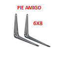 PIE DE AMIGO (UN PAR) 6 X 8