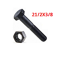 PEHE-21/2X3/8   PERNOS HEXAGONALES