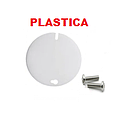 PLACA PLASTICA CAJETIN OCTOGONAL GRANDE +