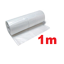 PLASTICO TRANSPARENTE 1 METRO DE ANCHO