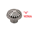 REJILLA CUPULA ALUMINIO "4" YETKA (125.522)