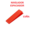 NIVELADOR ESPACIADOR (CUÑA) "50 UND"