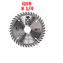 DISCO SIERRA CIRCULAR 8 1/4  X  40 T QSB