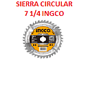 DISCO SIERRA CIRCULAR 7 1/4 INGCO (TSB118515)