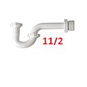 SIFON 11/2  PARA FREGADERO BLANCO AMERICAN HOME