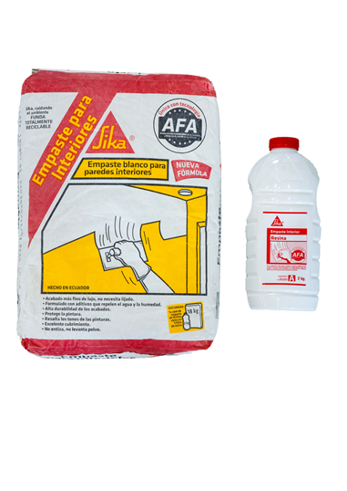 SIKA EMPASTE INTERIOR 20 KLS / RESINA + POLVO