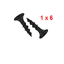 TOAG-1X6       TORNILLO AGLOMERADO MDF