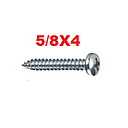 TOAU-5/8X4       TORNILLO AUTOROSCABLE