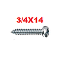 TOAU-3/4X14     TORNILLO AUTOROSCABLE