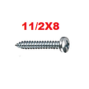 TOAU-11/2X8      TORNILLO AUTOROSCABLE