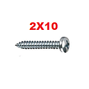 TOAU-2X10          TORNILLO AUTOROSCABLE