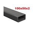 TUB RECT 100X50X2MM  -  (TR100X50X2)