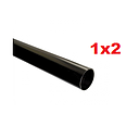 TUB REDONDO DE 1 X 2MM  -  (TR1X2) 6 MTS
