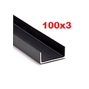 PERFIL CANAL U 100X50X3MM(6MTS)