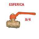 VALVULA ESFERICA PESADA 3/4"  NIBSA