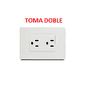 TOMA DOBLE  VETO PREMIUN BLANCO POLARIZADO