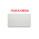 PLACA CIEGA  VETO PREMIUN BLANCA