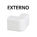 ANGULO CODO CANALETA "EXTERNO" 20X12